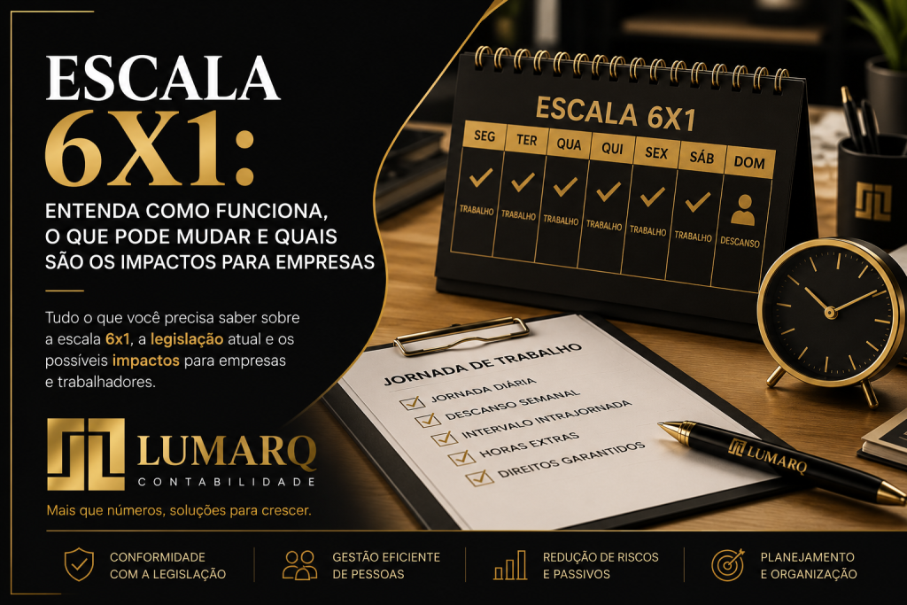 Escala 6×1: entenda como funciona, o que pode mudar e quais são os impactos para empresas